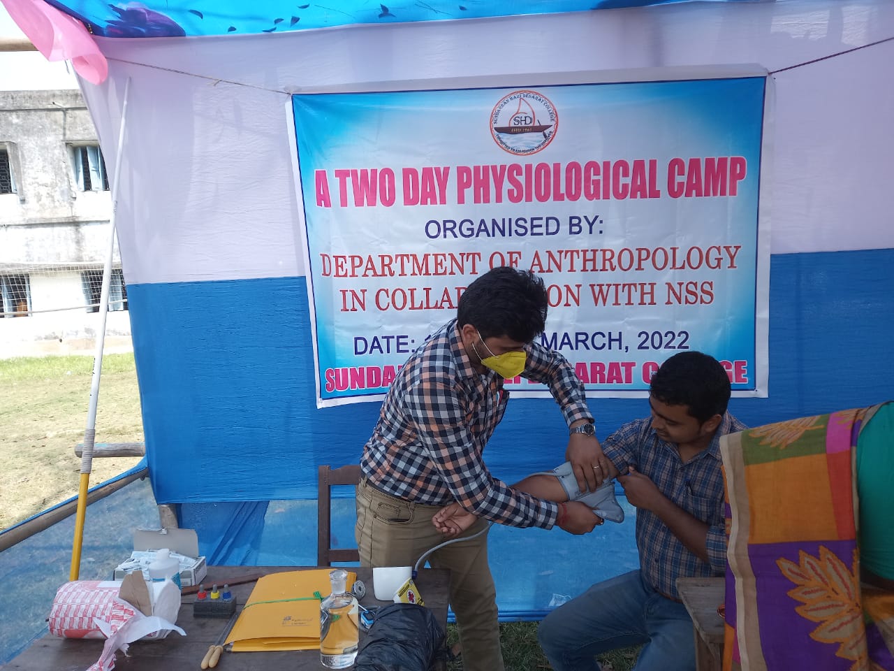 ESTIMATING BLOOD PRESSURE IN TWO DAY PHYSIOLOGICAL CAMP 2022