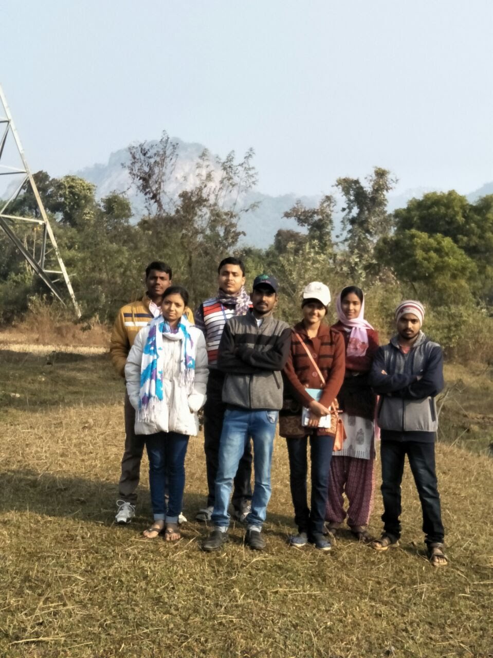 Group Photo taken during biodiversity study in Ajodhya hill, purulia-2018