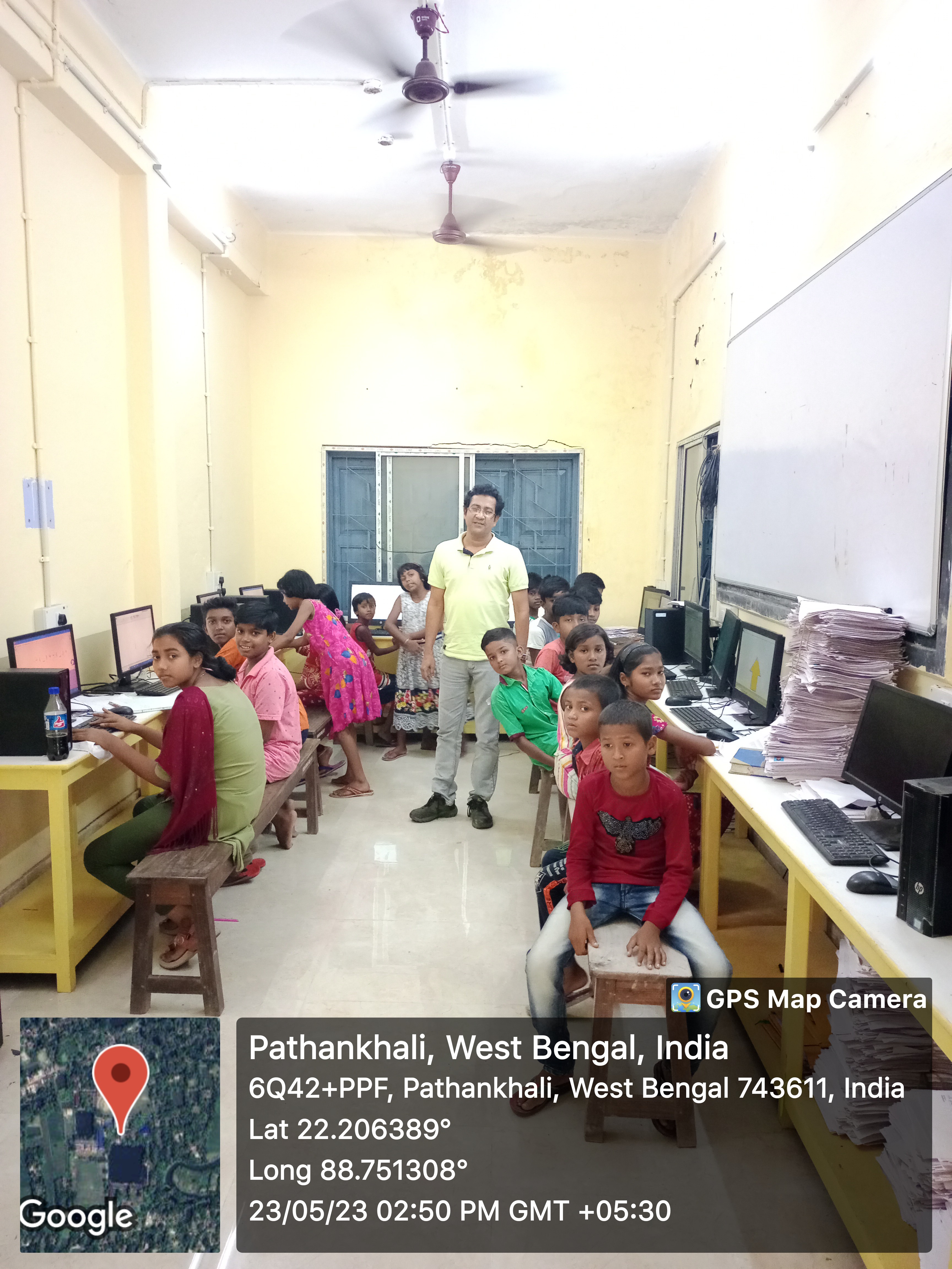 Departmental Social responsibility: Computer training for Local school students
