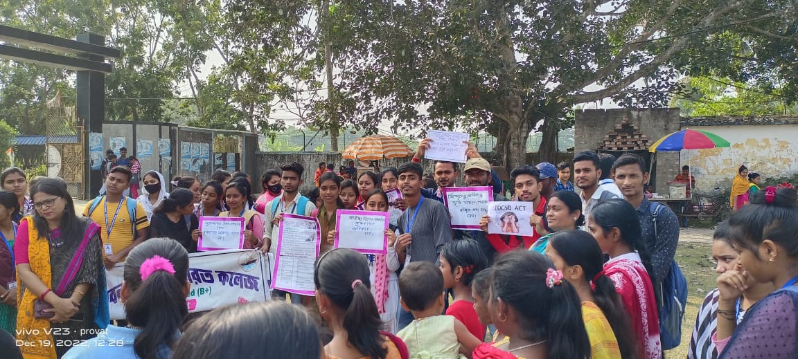 Educational Rally on Children protection and awareness for POCSO